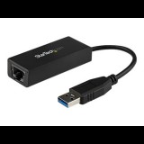 StarTech.com USB 3.0 to Gigabit Ethernet Adapter - 10/100/1000 NIC Network Adapter - USB 3.0 Laptop to RJ45 LAN (USB31000S) - network adapter - USB 3.0 - Gigabit Ethernet (USB31000S)