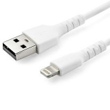Startech.com USB-A - Lightning adat- és töltőkábel 2m fehér (RUSBLTMM2M) (RUSBLTMM2M) - Adatkábel