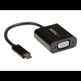 StarTech.com USB-C to VGA Adapter - Black - 1080p - Video Converter For Your MacBook Pro - USB C to VGA Display Dongle (CDP2VGA) - external video adapter - black (CDP2VGA)