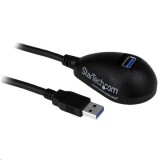 StarTech.com USB hosszabbító kábel fekete (USB3SEXT5DKB) (USB3SEXT5DKB) - USB hosszabbító