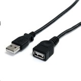 StarTech.com USB hosszabbító kábel fekete (USBEXTAA6BK) (USBEXTAA6BK) - USB hosszabbító