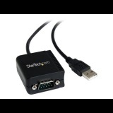 StarTech.com USB to Serial Adapter - 1 port - USB Powered - FTDI USB UART Chip - DB9 (9-pin) - USB to RS232 Adapter (ICUSB2321F) - serial adapter - USB - RS-232 (ICUSB2321F)