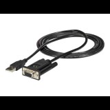 StarTech.com USB to Serial RS232 Adapter - DB9 Serial DCE Adapter Cable with FTDI - Null Modem - USB 1.1 / 2.0 - Bus-Powered (ICUSB232FTN) - serial adapter - USB 2.0 - RS-232 (ICUSB232FTN)