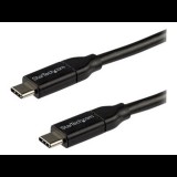StarTech.com USB2C5C3M USB kábel 3 M USB 2.0 USB C Fekete (USB2C5C3M)