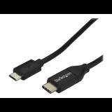 StarTech.com USB2CUB2M USB kábel 2 M USB 2.0 USB C Micro-USB B Fekete (USB2CUB2M)