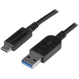 StarTech.com USB31AC1M USB kábel USB 3.2 Gen 2 (3.1 Gen 2) 1 M USB A USB C Fekete