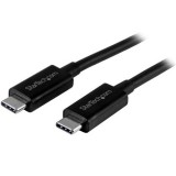 StarTech.com USB31CC1M USB kábel USB 3.2 Gen 2 (3.1 Gen 2) 1 M USB C Fekete