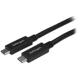 StarTech.com USB31CC50CM USB kábel USB 3.2 Gen 2 (3.1 Gen 2) 0,5 M USB C Fekete