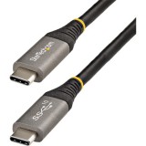 StarTech.com USB31CCV1M USB kábel USB 3.2 Gen 2 (3.1 Gen 2) 1 M USB C Fekete, Szürke