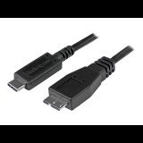 StarTech.com USB31CUB50CM USB kábel 0,5 M USB 3.2 Gen 2 (3.1 Gen 2) USB C Micro-USB B Fekete (USB31CUB50CM)