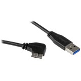 StarTech.com USB3AU50CMRS USB kábel USB 3.2 Gen 1 (3.1 Gen 1) 0,5 M USB A Micro-USB B Fekete