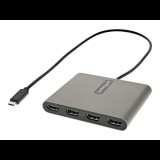 StarTech.com USBC2HD4 video digitalizáló adapter 1920 x 1080 pixelek Szürke (USBC2HD4)