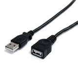 StarTech.com USBEXTAA10BK USB kábel 3 M USB 2.0 USB A Fekete (USBEXTAA10BK)