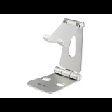 StarTech.com USPTLSTND tartószerkezet Multimédia állvány Mobiltelefon / okostelefon, Táblagép/UMPC Ezüst (USPTLSTND)