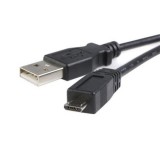StarTech.com UUSBHAUB1M USB kábel USB 2.0 1 M USB A Micro-USB B Fekete