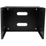 StarTech.com WALLMOUNT8 állvány 8U Falra szerelhető állvány Fekete