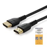 StarTech HDMI 2.0 apa - HDMI 2.0 apa Kábel 1.5m - Fekete (RHDMM150CMP)