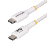 Startech USB-C Charging 240W Cable 1m White USB2EPR1MW