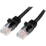 STARTECH - USB3 BASED 3M BLACK CAT 5E PATCH CABLE