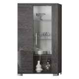 Status ST Sarah Day 2-ajtós vitrines szekrény világítással