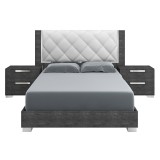 Status ST Sarah Rhombus franciaágy keret, KS 198x203 cm