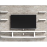 Status ST Wall Unit Day TV fali panel - szürke-fehér