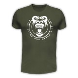 Stay focus and never give up - army póló