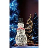 stbazar Akril hóember dísz