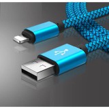 stbazar Extra strapabíró 1 méteres Lightning Iphone gyorstöltő és USB adatkábel