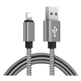 stbazar Extra strapabíró 1 méteres Lightning Iphone gyorstöltő és USB adatkábel