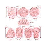 stbazar Műanyag keksz forma, süti forma