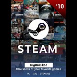 Steam 10€ elektronikus licensz