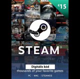 Steam 15€ elektronikus licensz