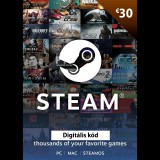 Steam 30€ elektronikus licensz
