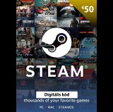 Steam 50€ elektronikus licensz