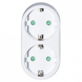 Steck földelt 2-es hálózati elosztó