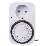 STECK Mechanikus időkapcsolóóra 15 perces legkisebb kapcsolás