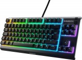 Steelseries Apex 3 TKL billentyűzet USB QWERTY Angol Fekete