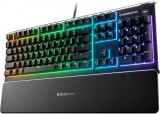 Steelseries apex 3 uk fekete gamer billenty&#369;zet 64810