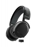 Steelseries arctis 7+ vezeték nélküli mikrofonos fejhallgató fekete (61470) steelseries61470