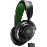 Steelseries Arctis Nova 7X Headset Vezetékes és vezeték nélküli Fejpánt Játék USB C-típus Bluetooth Fekete, Zöld