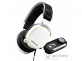 Steelseries Arctis Pro + GameDAC Headset gamer fejhallgató + átalakító, fehér