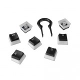 Steelseries PrismCAPS Universal Double Shot PBT Keycaps Black UK 60218