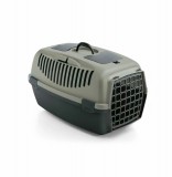 STEFANPLAST Gulliver Szállító 2 55x36x35cm Green Line Sötétszürke/Szürke