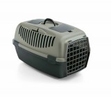 STEFANPLAST Gulliver Szállító 3 61x40x38cm Green Line Sötétszürke/Szürke