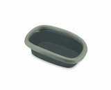 STEFANPLAST Sprint Macska WC Green Line 43x31x14cm Sötétszürke/szürke