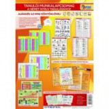 Steiefel Tanulói munkalap csomag, 5 munkalap, 1 alátét, filc, STIEFEL "Német nyelvtanulás" [5 db]