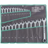 STELS Professional 6-32mm kombinált csillag-villás csavarkulcs szett 26db CrV