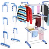 Sternhoff Gurulós fém 3 szintes ruhaszárító, 178 x 78 x 49 cm, fehér