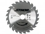 STHOR TCT fűrészlap fához D200 x 30 mm, 24 fog (08829)